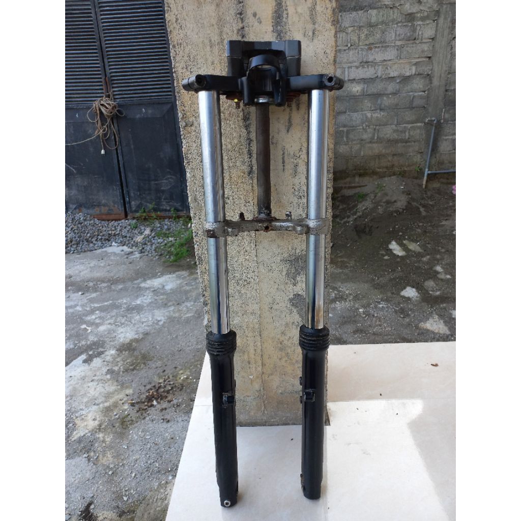 shock depan ninja R new pnp honda set raiser cbr led original