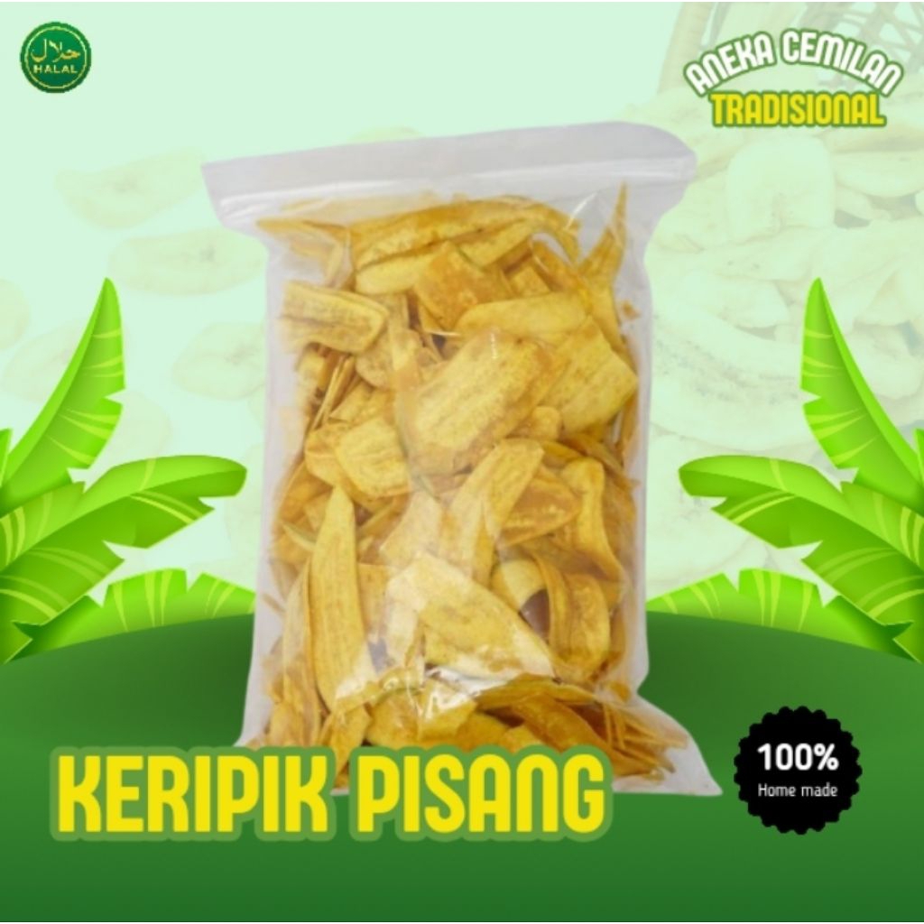 

Keripik pisang asin, Kripik pisang asin, Keripik enak. Kemasan 100 gram (5 ribu) dan 200 gram (10 ribu)