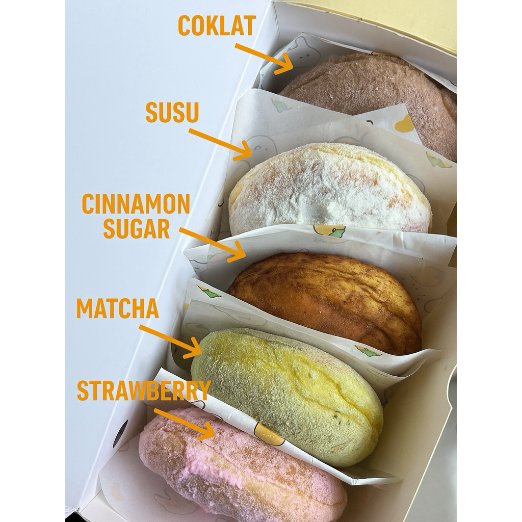 

DONAT LABU / PUMPKIN DONAT / DONAT SUSU / DONUT SUSU / DONAT LABU SUSU