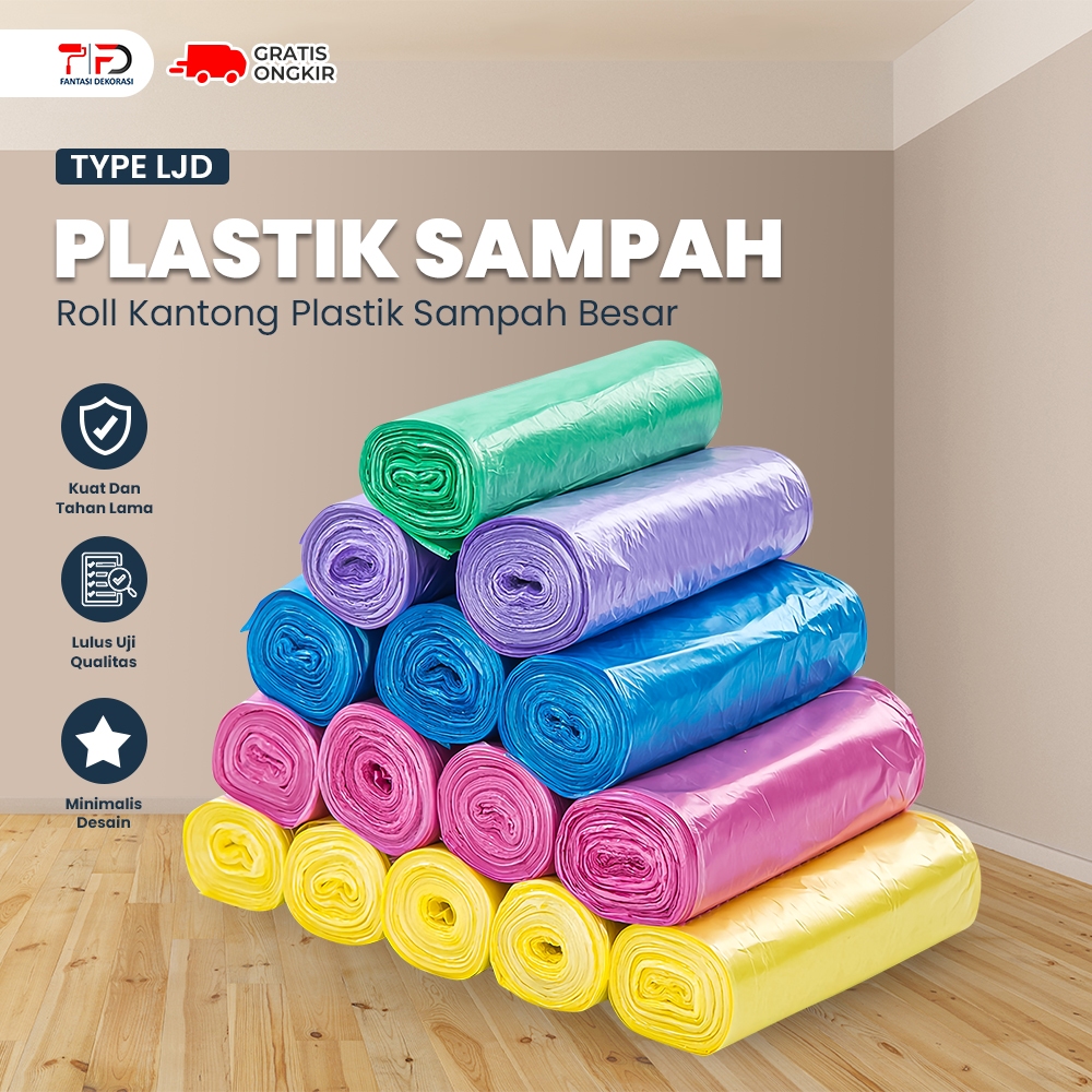 Kantong Plastik Sampah Plastik Sampah Roll Plastik Sampah Besar Fantasidekorasi