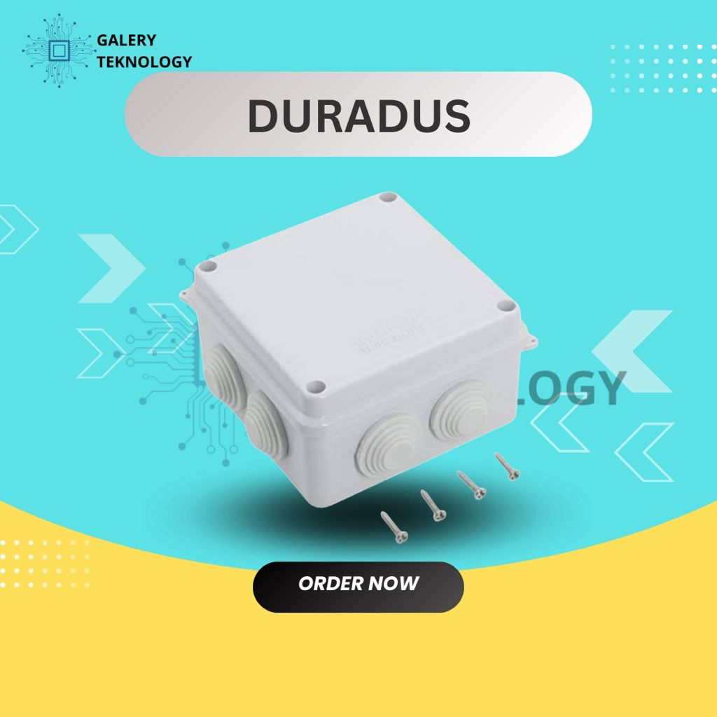 Duradus Putih 10.5X10.5 Box Putih Junction Box