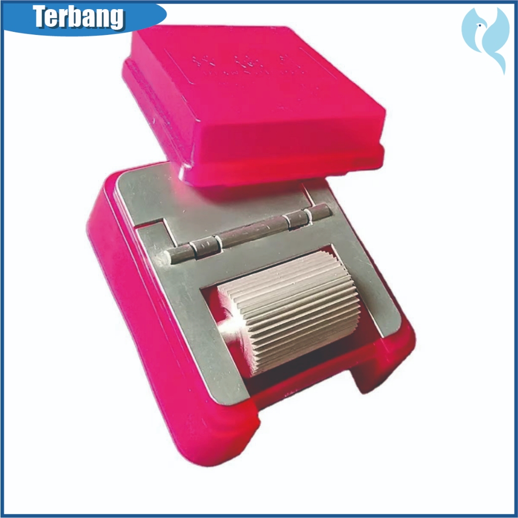 

Baki Alat Cat & Oli Tepian Pinggiran Kulit - Roller Edge Veather Dye Finishing Leather Edge Applicator
