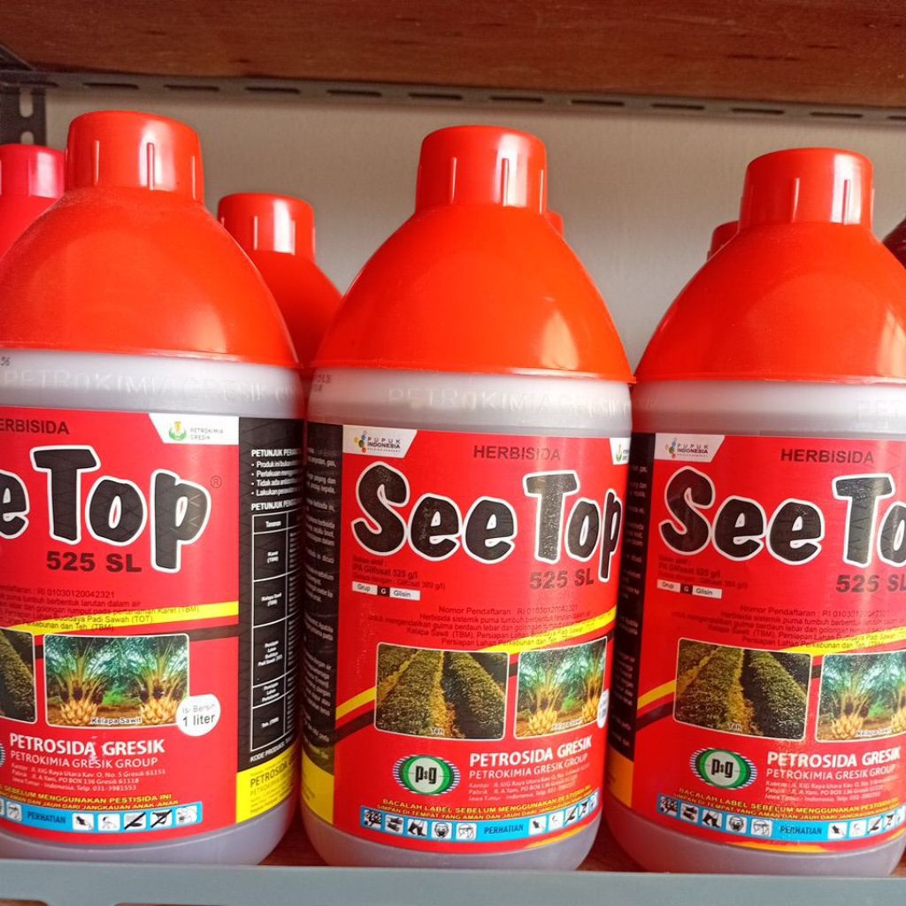 Racun Rumput SEETOP 525SL,Kemasan 1L Pembasmi Ampuh (ORIGINAL 100%)