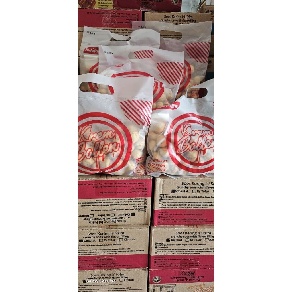 

KUE SOES CREAMBALLEN COKLAT DUS ISI 5KARUNG/200GR
