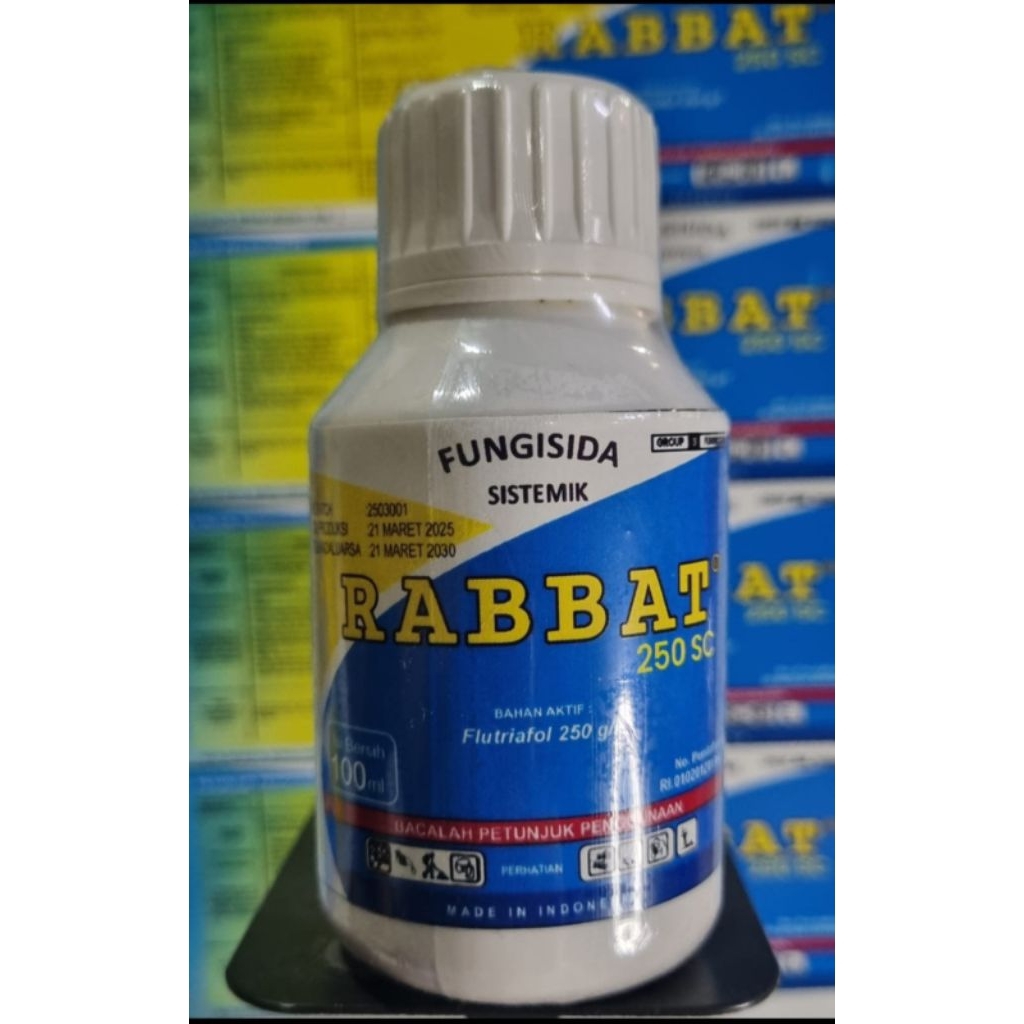 pembelian satu rabbat  Fungisida Sistemik Rabbat  Original 100% Isi 100ml new promo beli 3 Rabbat  f