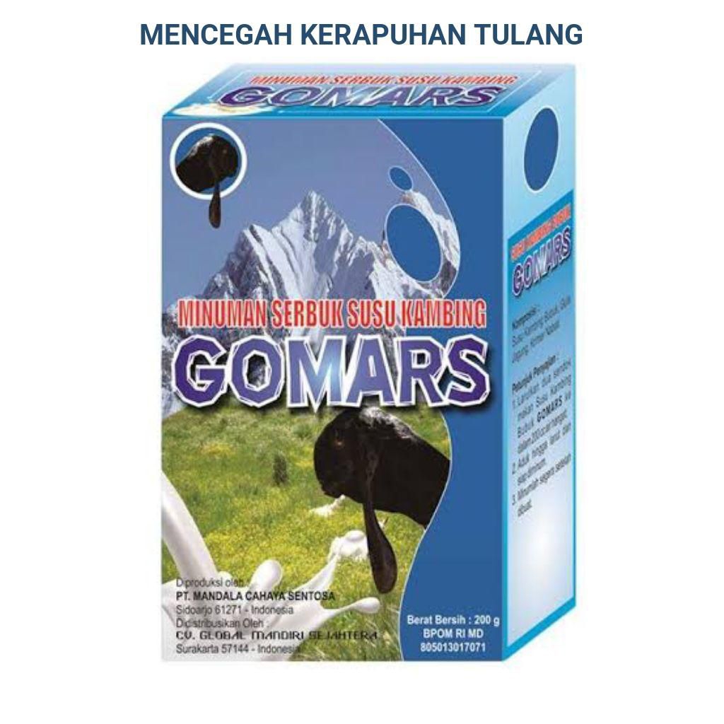 

Gomars Minuman Serbuk Susu Kambing Mencegah Kerapuhan Tulang