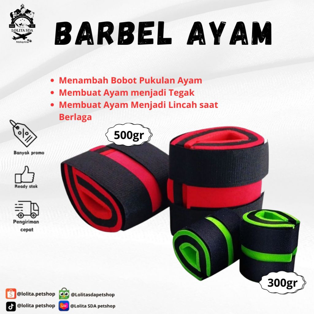 Barbel ayam kualitas bagus 300gr dan 500gr