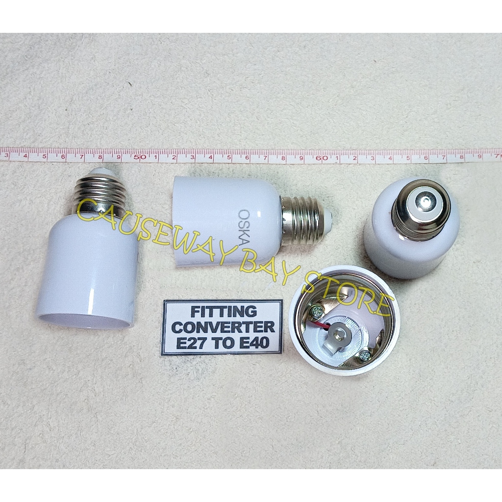 FITTING CONVERTER / SAMBUNGAN E27 TO E40