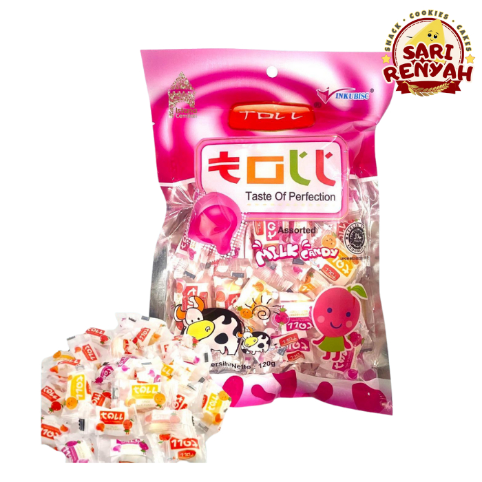 

Permen Susu TOLL Milk Candy 120g - Sari Renyah