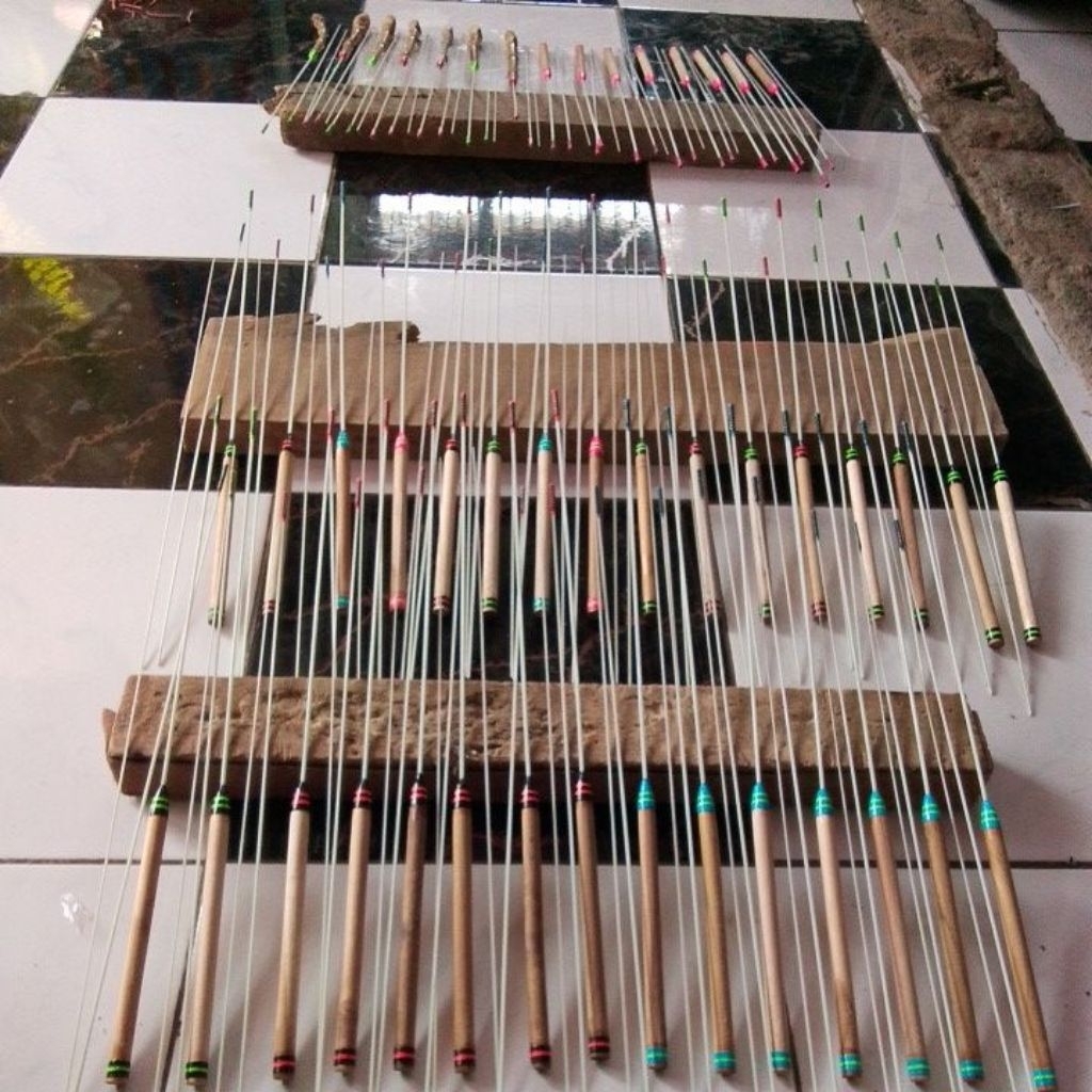 Joran Waderan, model Tanago, sambung 2 super lentur panjang 120cm..