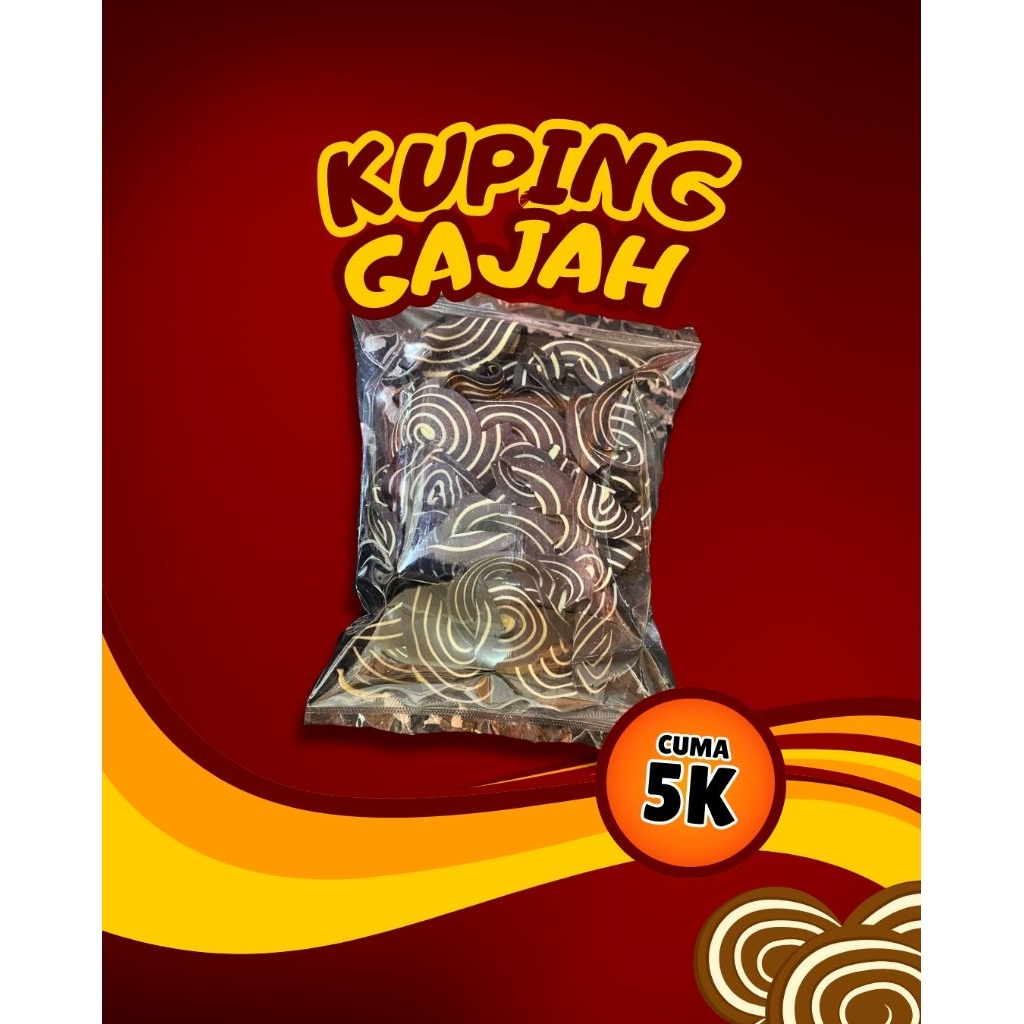 

Kuping Gajah Kecil | Cemilan kiloan