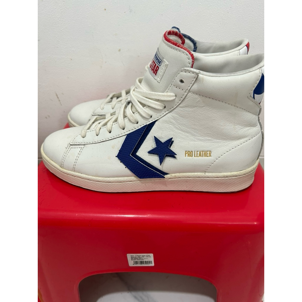 Converse pro leather high birth of flight size 43 authentic 100%