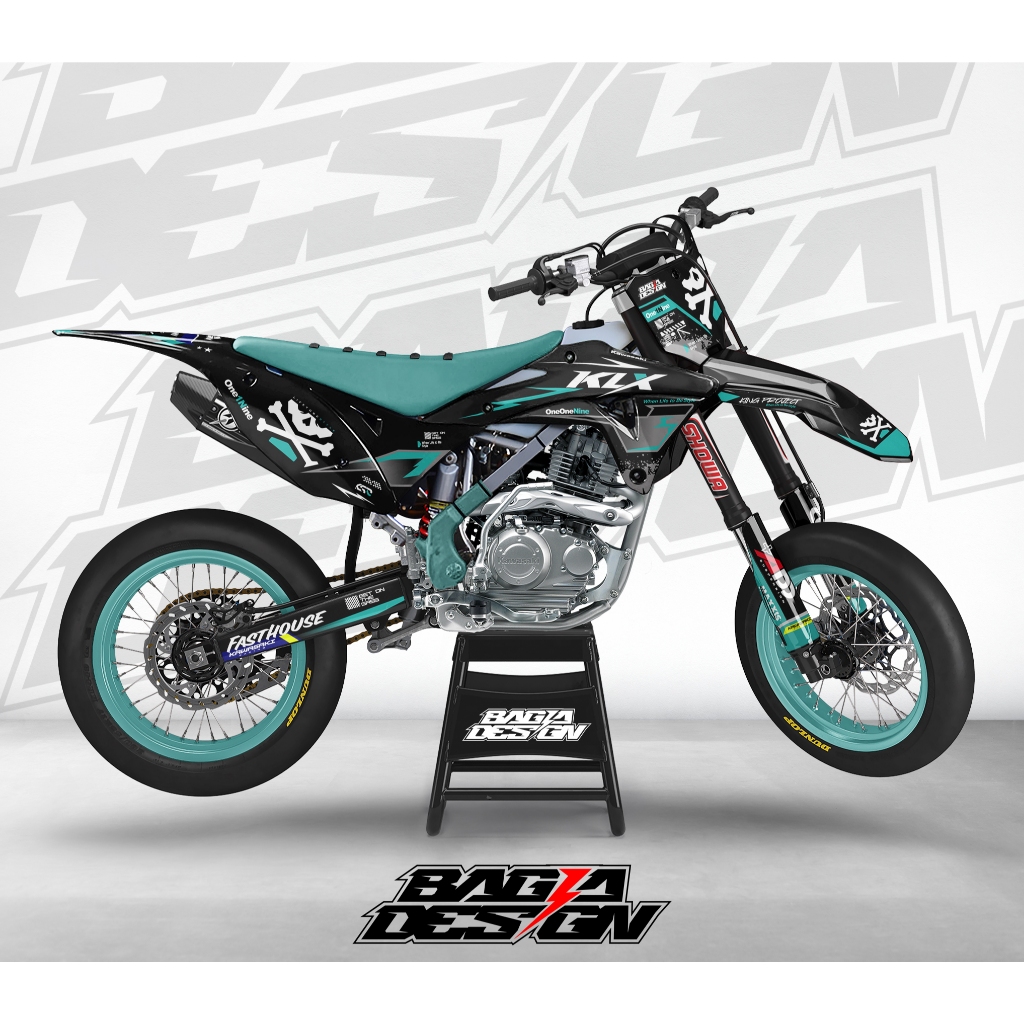 DECAL KLX GORDON PREMIUM GLOSY COSTUME DESIGN / DECAL KLX GORDON FULL BODY