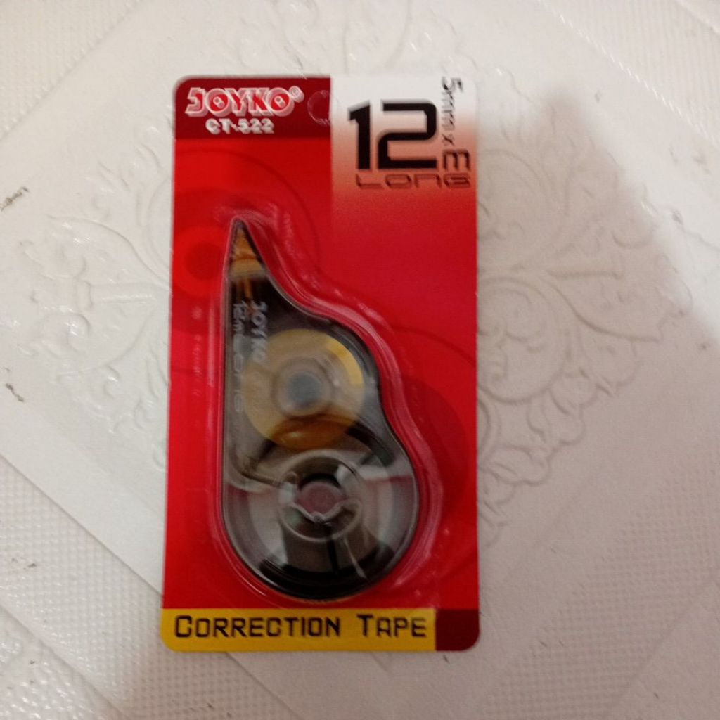 

Joyko Correction Tape 12M CT522 / Tipex Kertas Joyko Tipx Tip X CT-522