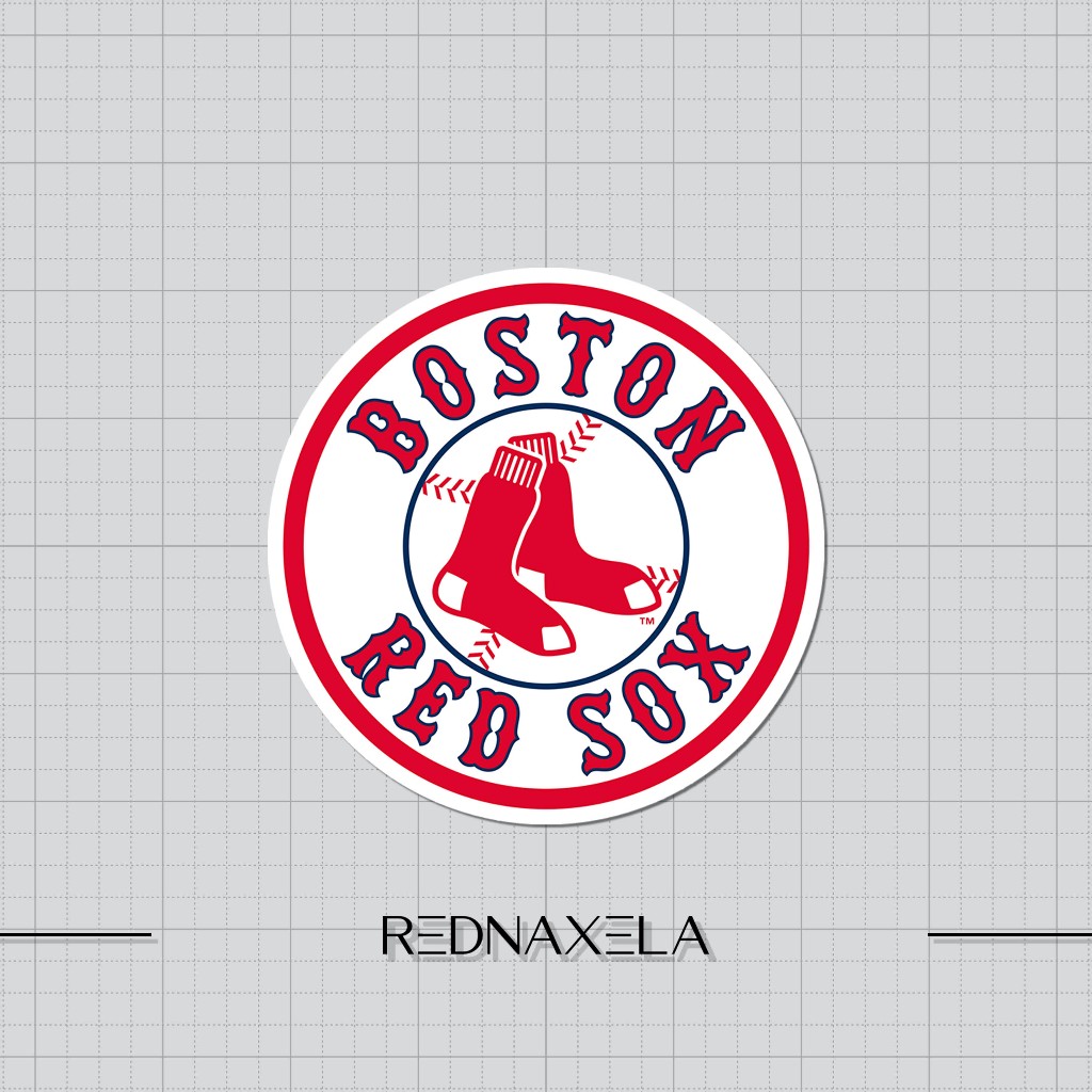 

Stiker Vinyl Boston Red Sox #3 Baseball Stiker Koper Outdoor Stiker Laptop Waterproof Sticker