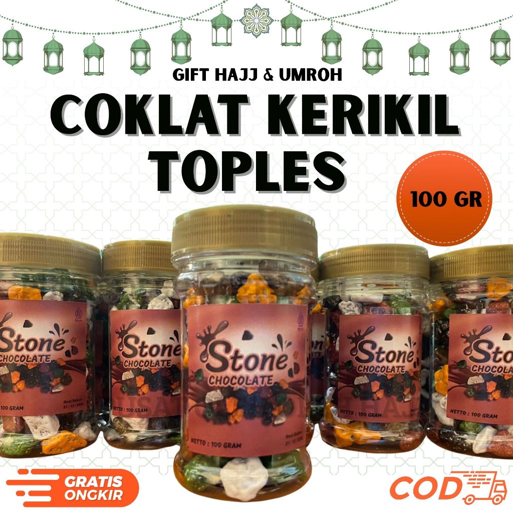 

COKLAT KERIKIL TOPLES KEMASAN 100 GR 1 PCS COKLAT KERIKIL PREMIUM COKLAT KERIKIL MR SIF COKLAT KERIKIL ENAK DAN KRISPI ASLI ORIGINAL COKLAT TURKEY COKLAT KERIKIL ARAB COKLAT KERIKIL FANATIK PREMIUM OLEH OLEH HAJI DAN UMROH