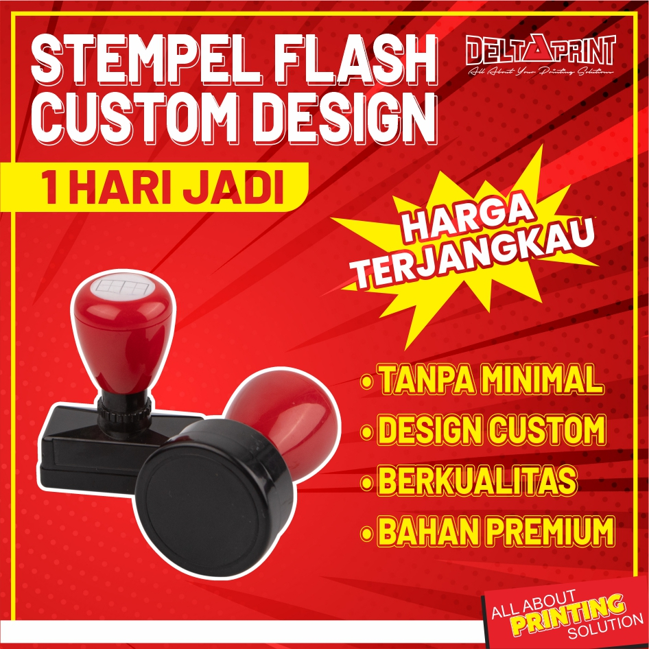

STEMPEL FLASH CUSTOM | BERKUALITAS
