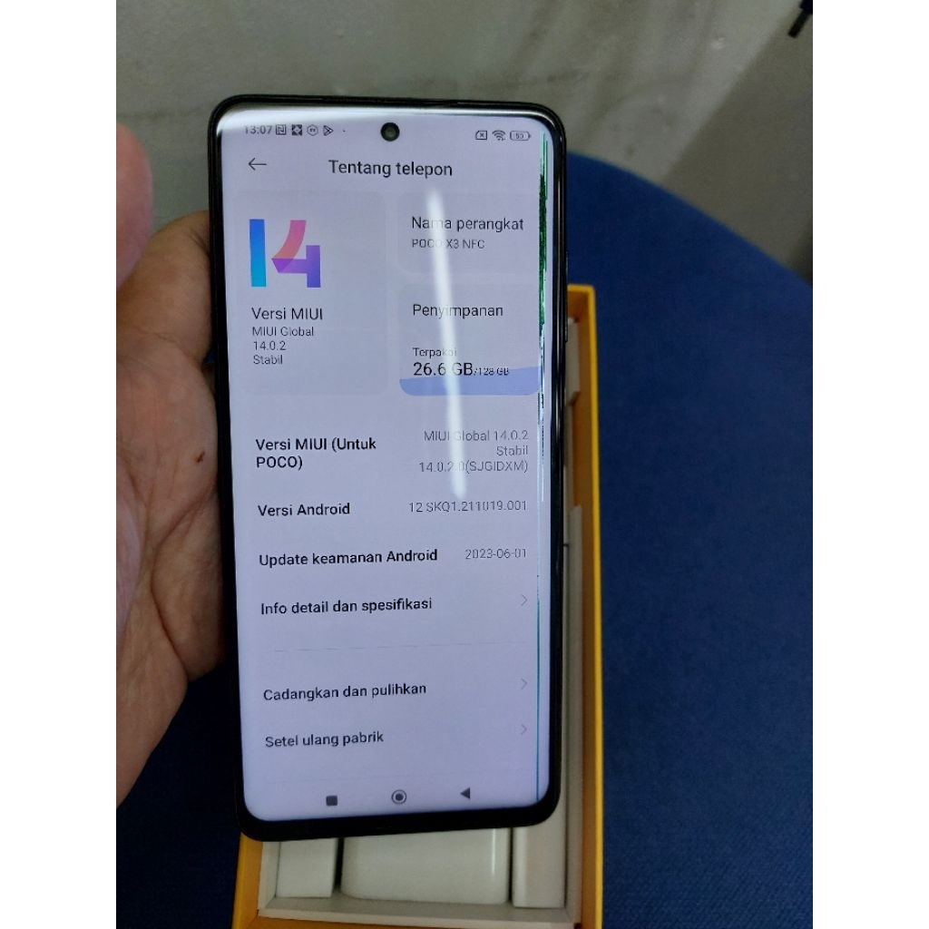 Poco X3 nfc second 8/128