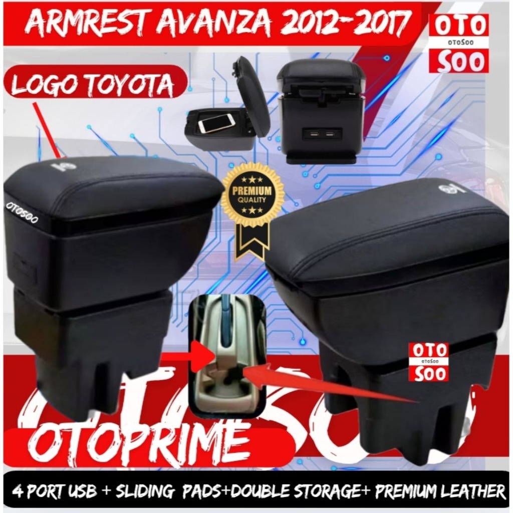 ARMREST AVANZA XENIA 2012-2017- OTOSOO ARMREST AVANZA XENIA 2012-2017 PNP