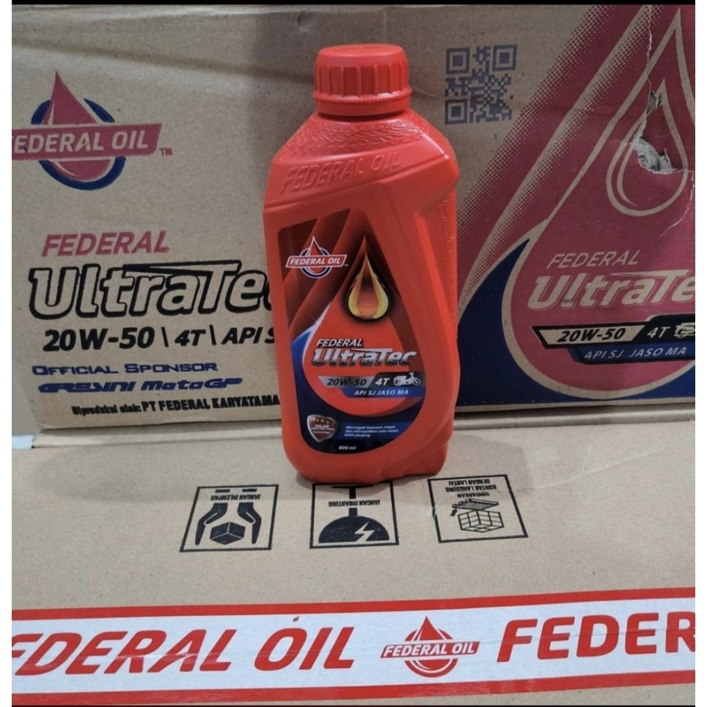 Oli Federal Ultratec 20W-50 0.8L Non Matic