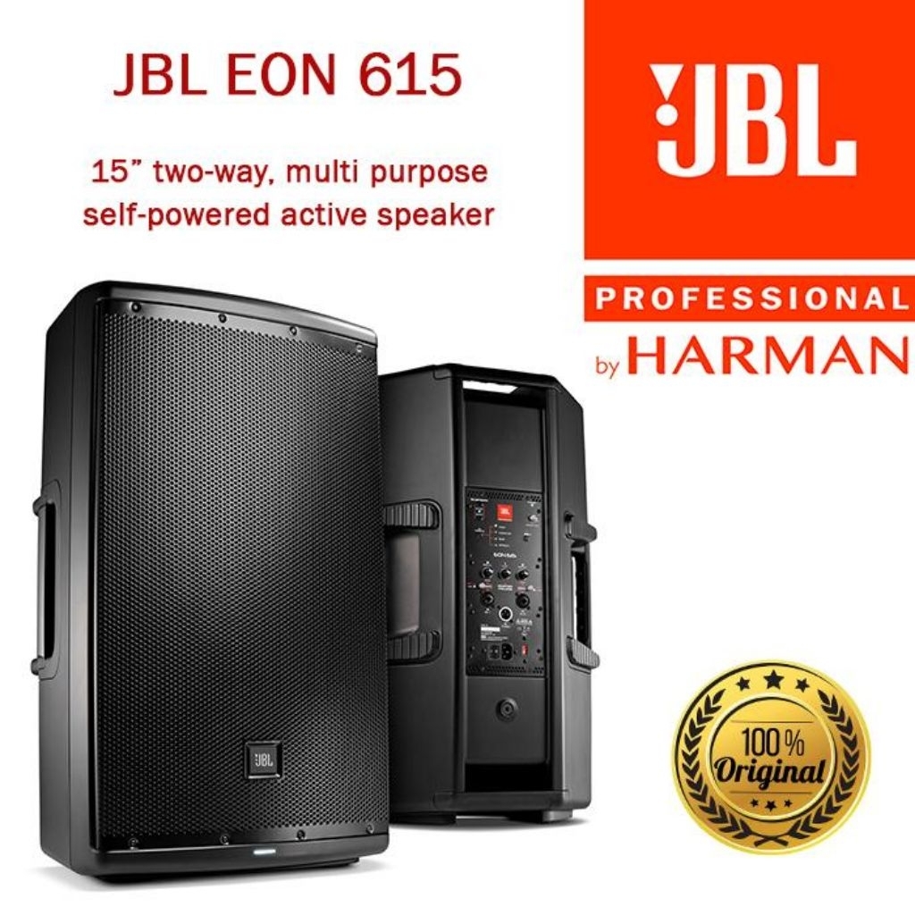 Speaker JBL EON 615 / EON615 / EON-615 1000 Watt Powered 15" / PAIR
