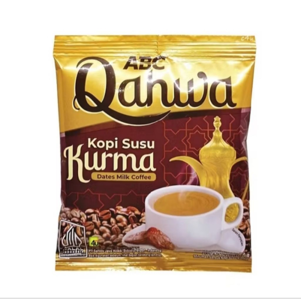 

KOPI ABC QAHWA PLUS SUSU KURMA ISI10x27g