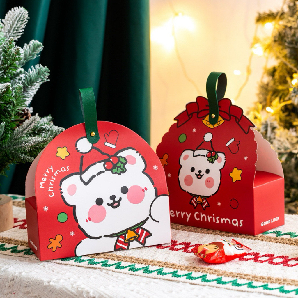 

Box Natal 2 Toples Merry Christmas Box Natal Tenteng