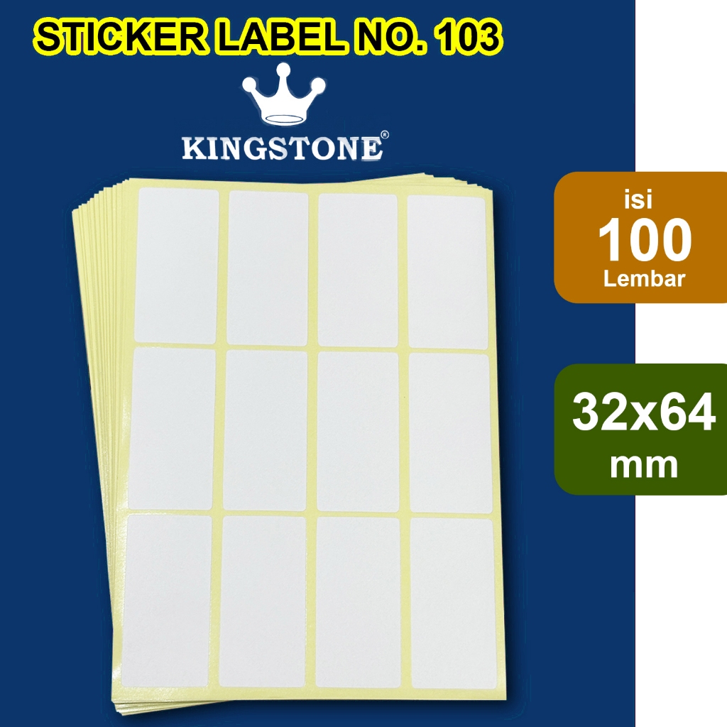 

Sticker Label 103 / Label Undangan / Stiker Buku 100 Lembar