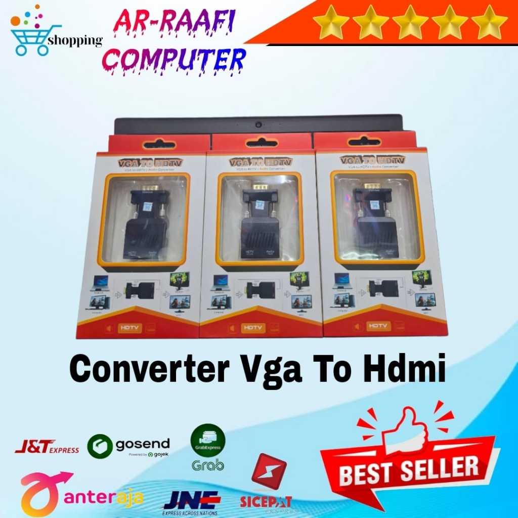 CONVERTER VGA TO HDMI WITH POWER