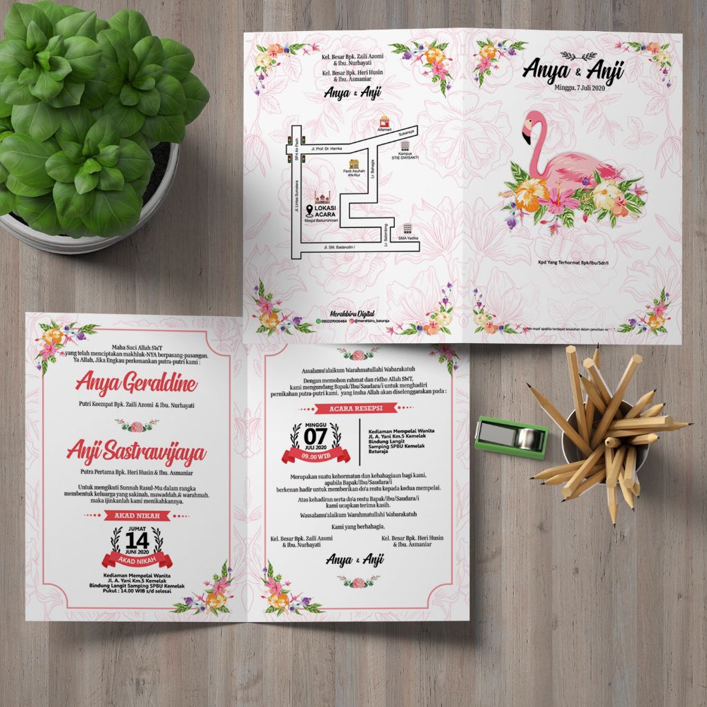 UNDANGAN PERNIKAHAN NGUNDUH MANTU MURAH