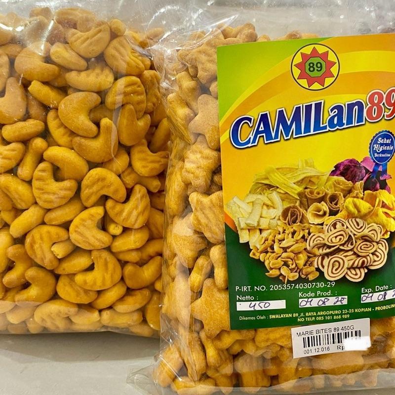 

450 GR BISKUIT MARIE BITES BENTUK BINTANG GURIH SNACK CAMILAN 89