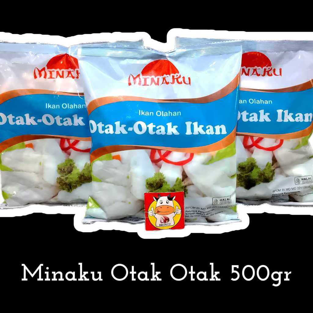 

MINAKU OTAK-OTAK IKAN 500GR - FROZEN FOOD - BRONTZ JOGJA