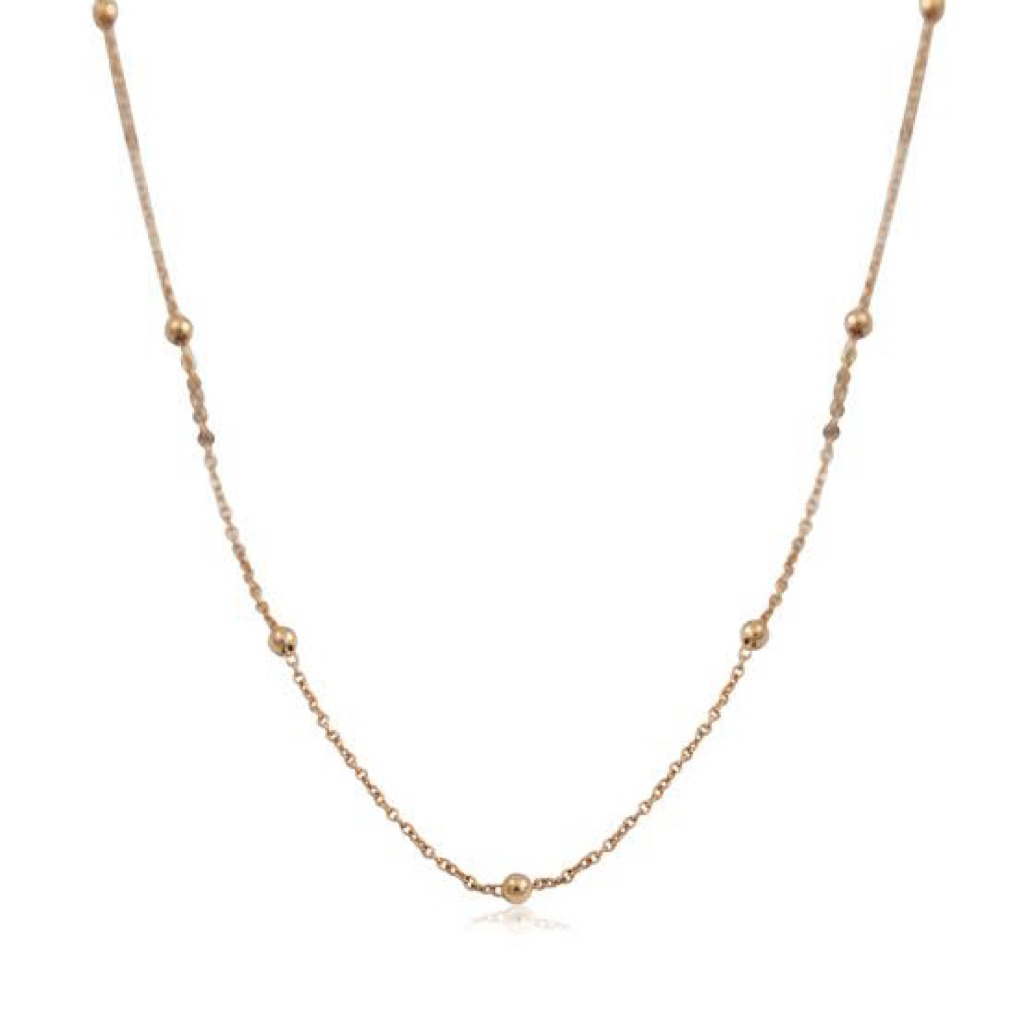 kalung emas polos jedar