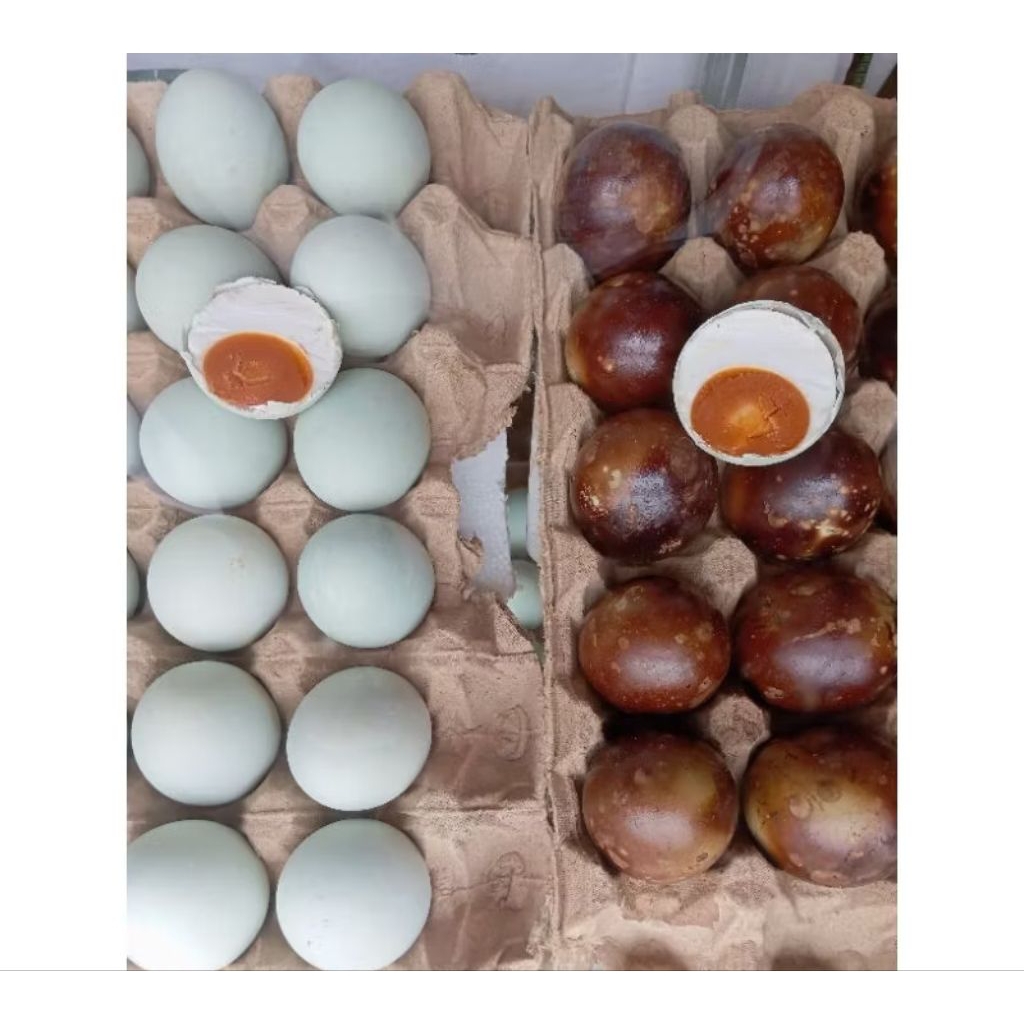 

Mix Telur asin Rebus dan Bakar (isi 4 butir, 6butir, 10butir)