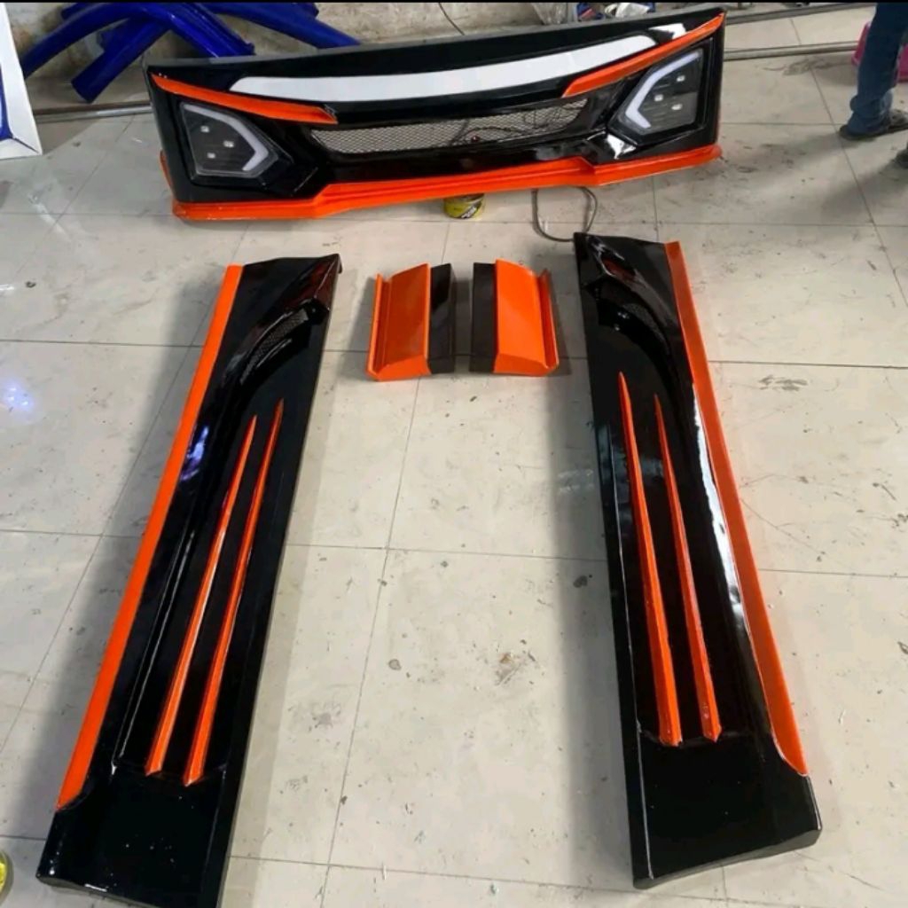 variasi bemper L300 euro 4/2 + prisai samping