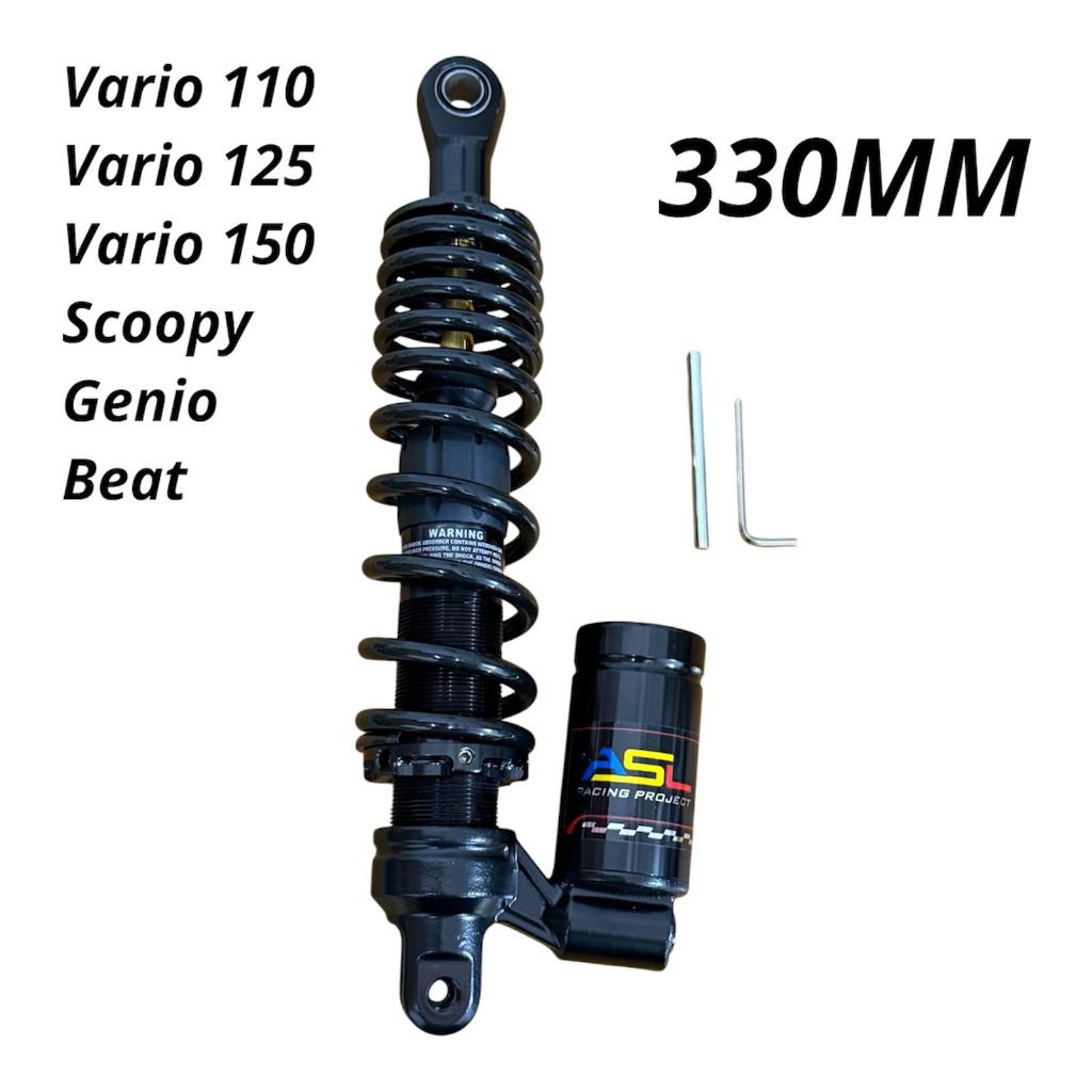 Shockbreker tabung Bawah model apex ASL Beat vario Scoopy ukuran 330 Premium quality Shock Tabung Em