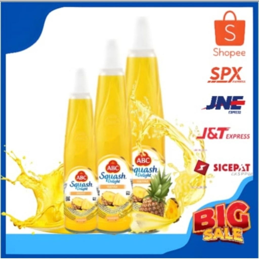 

Sirup ABC Squash Delight Nanas 450 ML