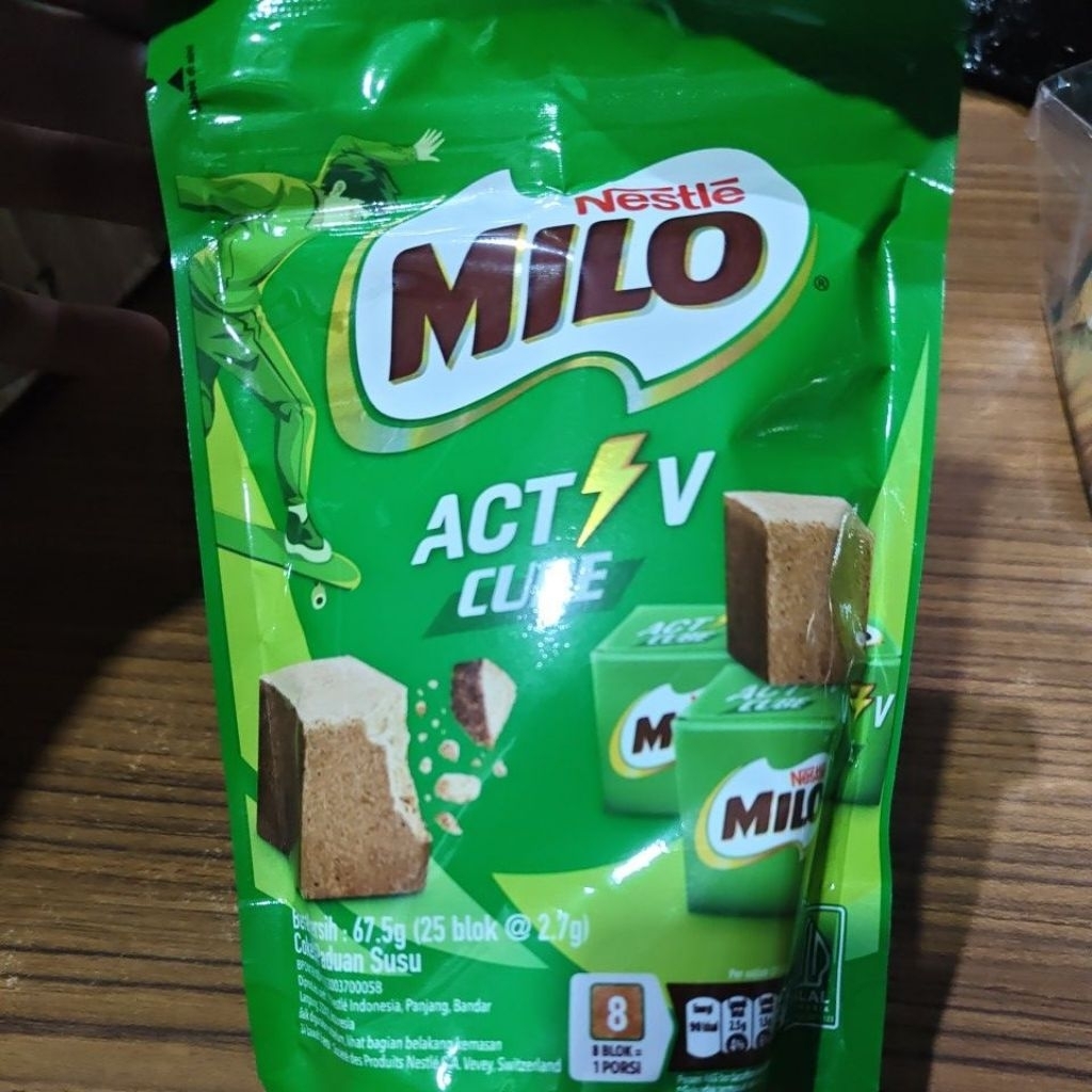 

(1 PAK) Milo Activ Cube 67.5g isi 25