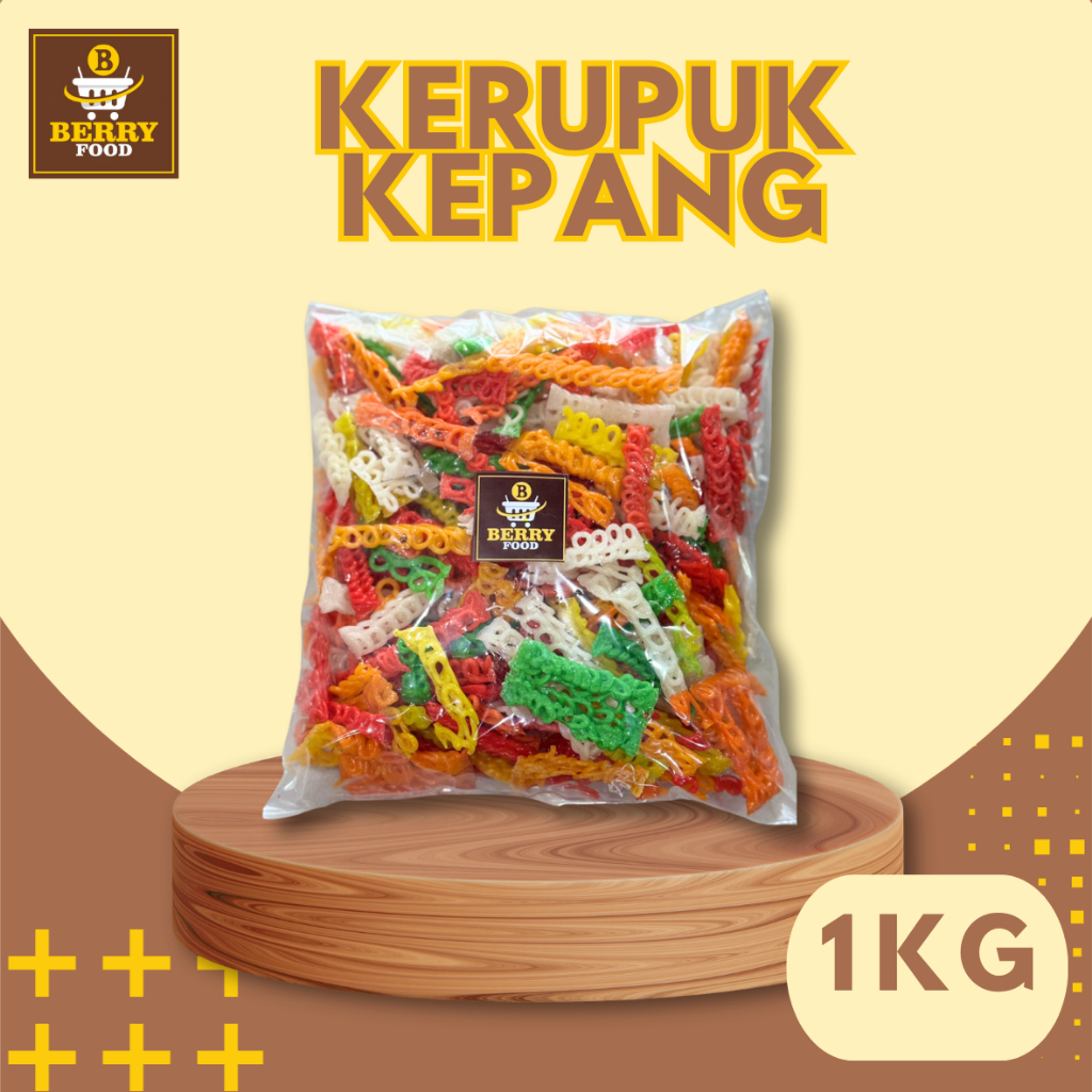 

Kerupuk Seblak Murah | Kerupuk Kepang Kerupuk Mentah 1KG dan 250GR – Berry Food