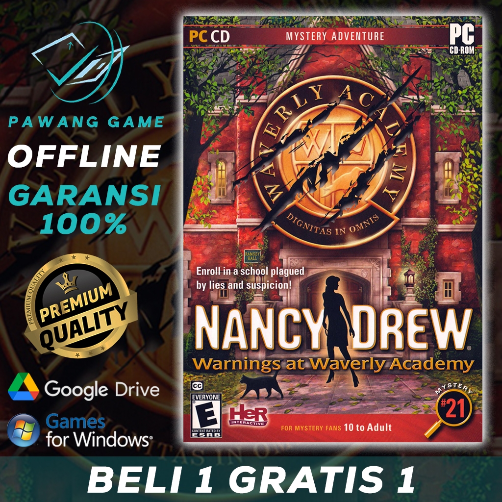 Nancy Drew Warnings at Waverly Academy | PC GAME | LAPTOP GAME | DOWNLOAD