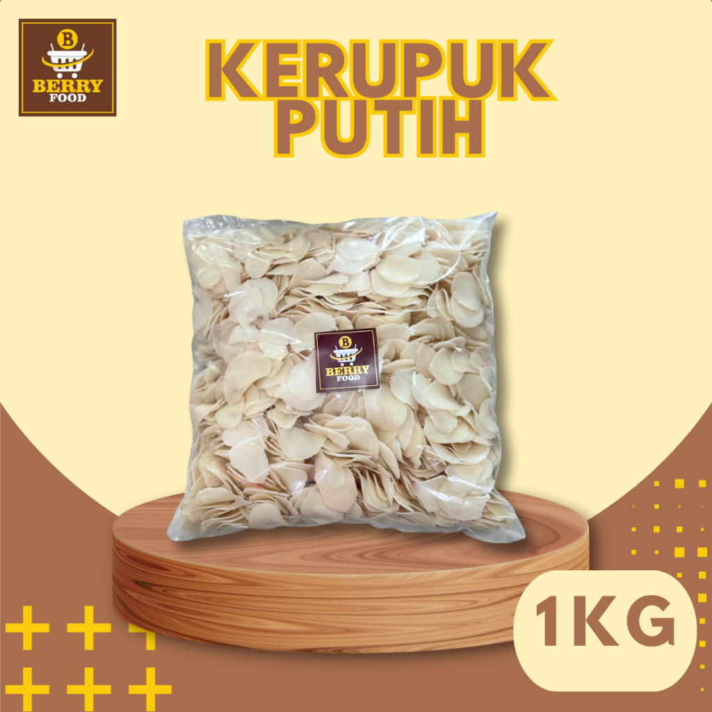 

Topping Seblak Murah Berkualitas Kerupuk Putih Kerupuk Mentah 1KG dan 250GR – Kerupuk Seblak Pedas Renyah Gurih Enak -- Berry Food