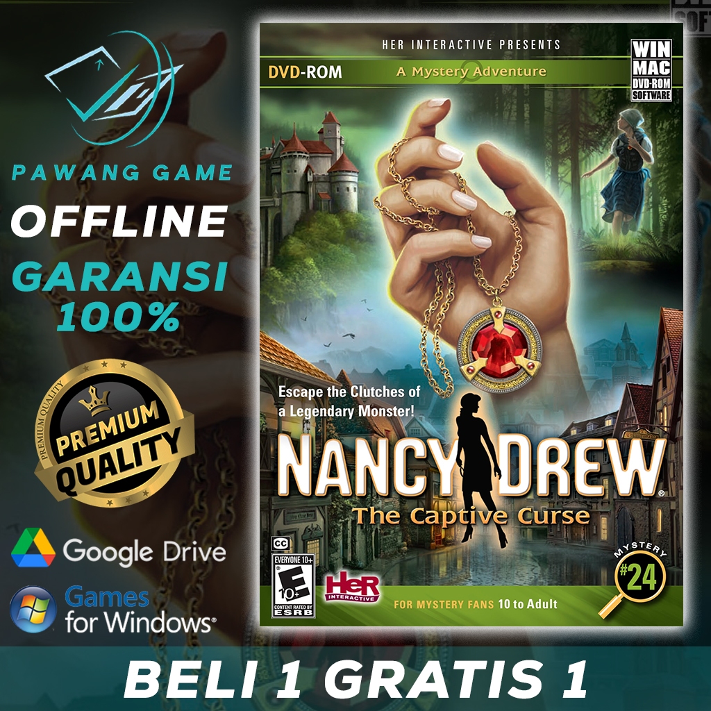 Nancy Drew The Captive Curse | PC GAME | LAPTOP GAME | DOWNLOAD