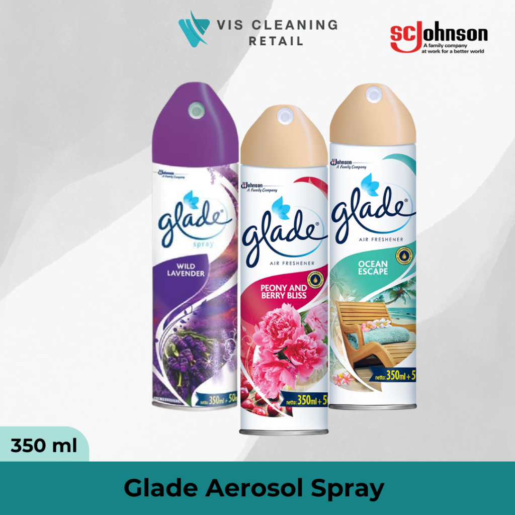 Glade Aerosol Spray 350 ml – Pengharum Ruangan Tahan Lama