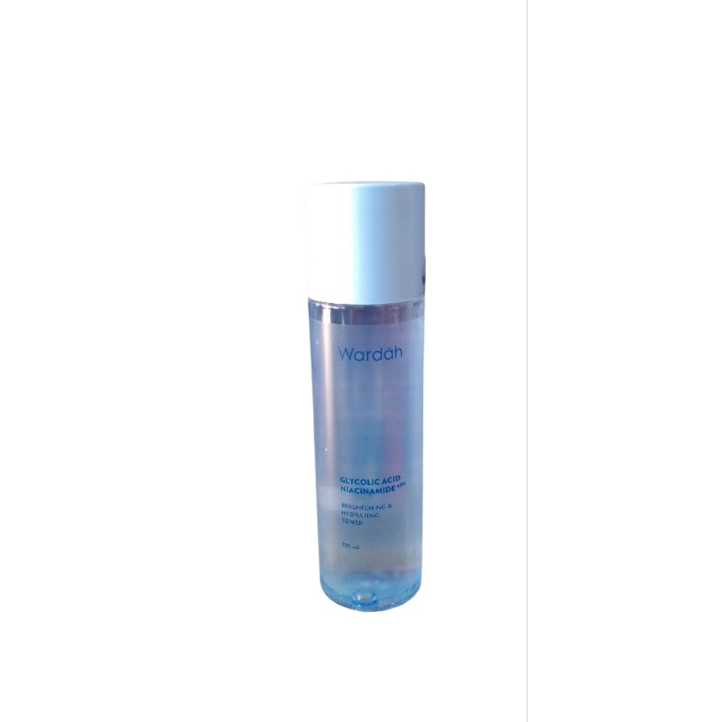 WARDAH LIGHT FACE TONER 125ML dan Milk Cleanser 100ml.
