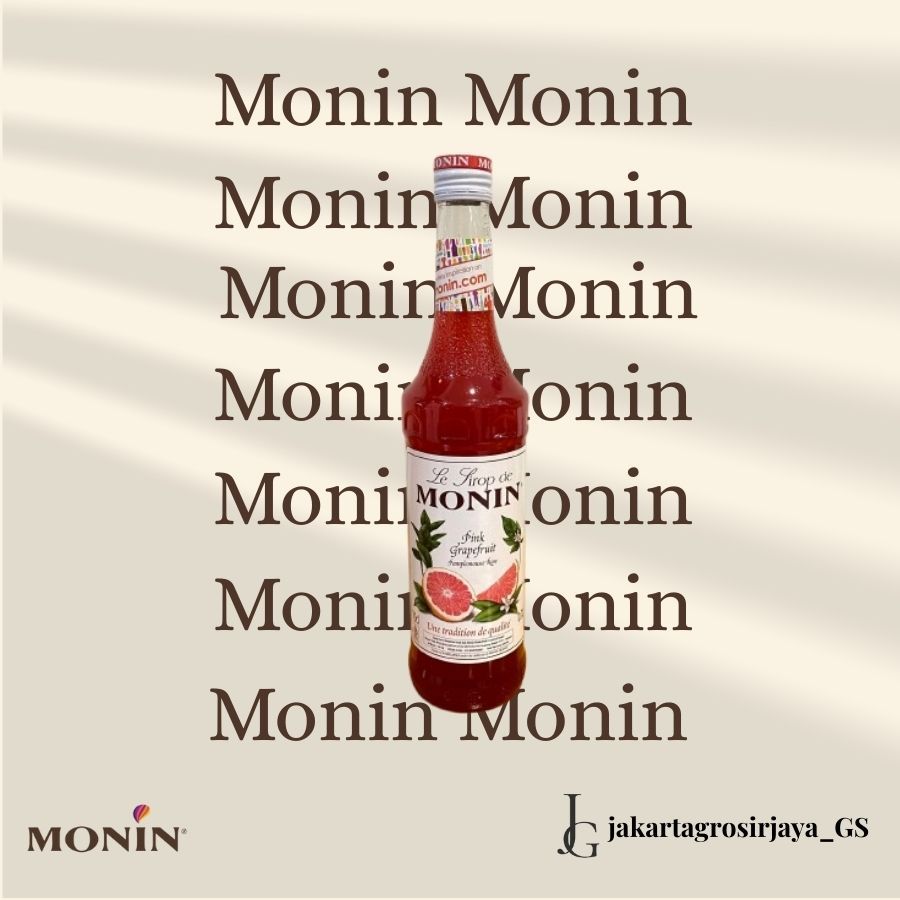 

SYRUP MONIN PINK GRAPEFRUIT 700 ml SIRUP PINK GRAPEFRUIT - MONIN PINK GRAPEFRUIT 700 MILI