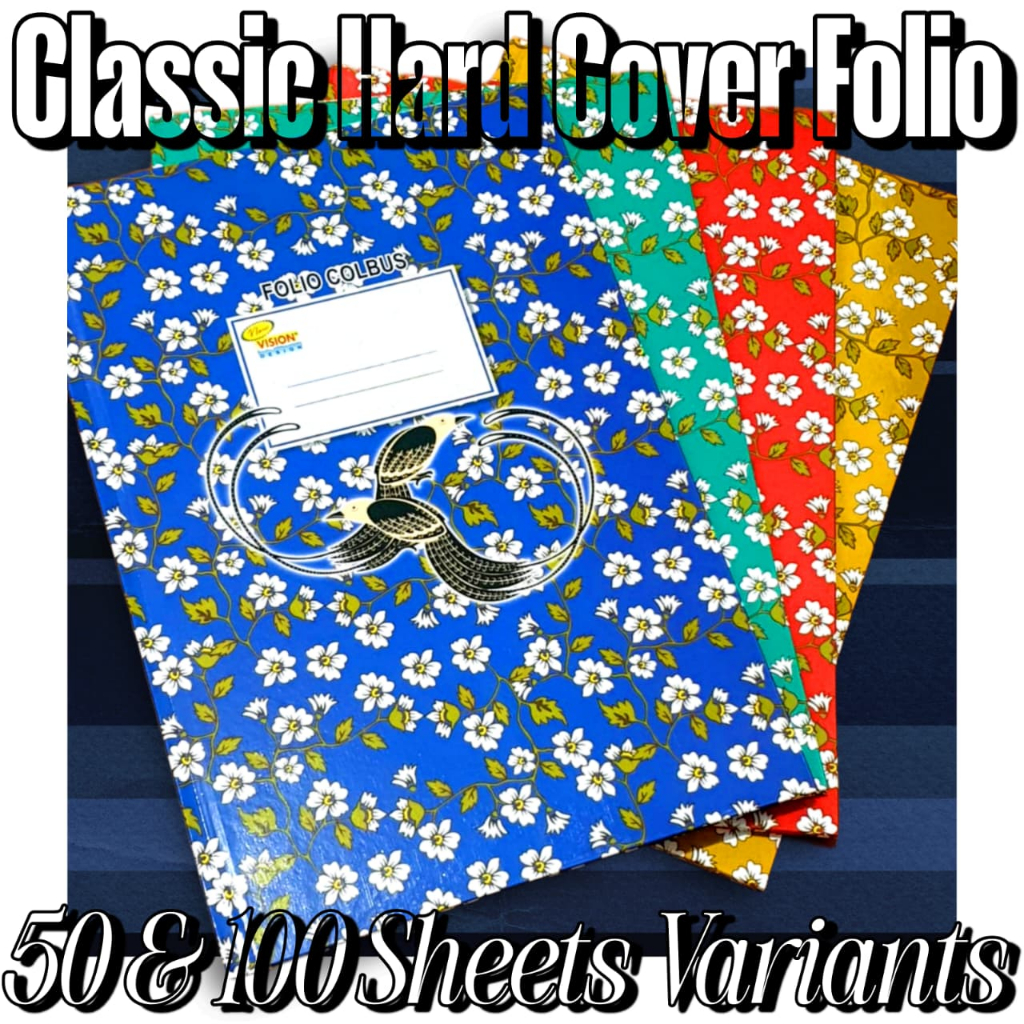 

Buku Hard Cover Folio Colbus Vision 50 dan 100 lembar Pack