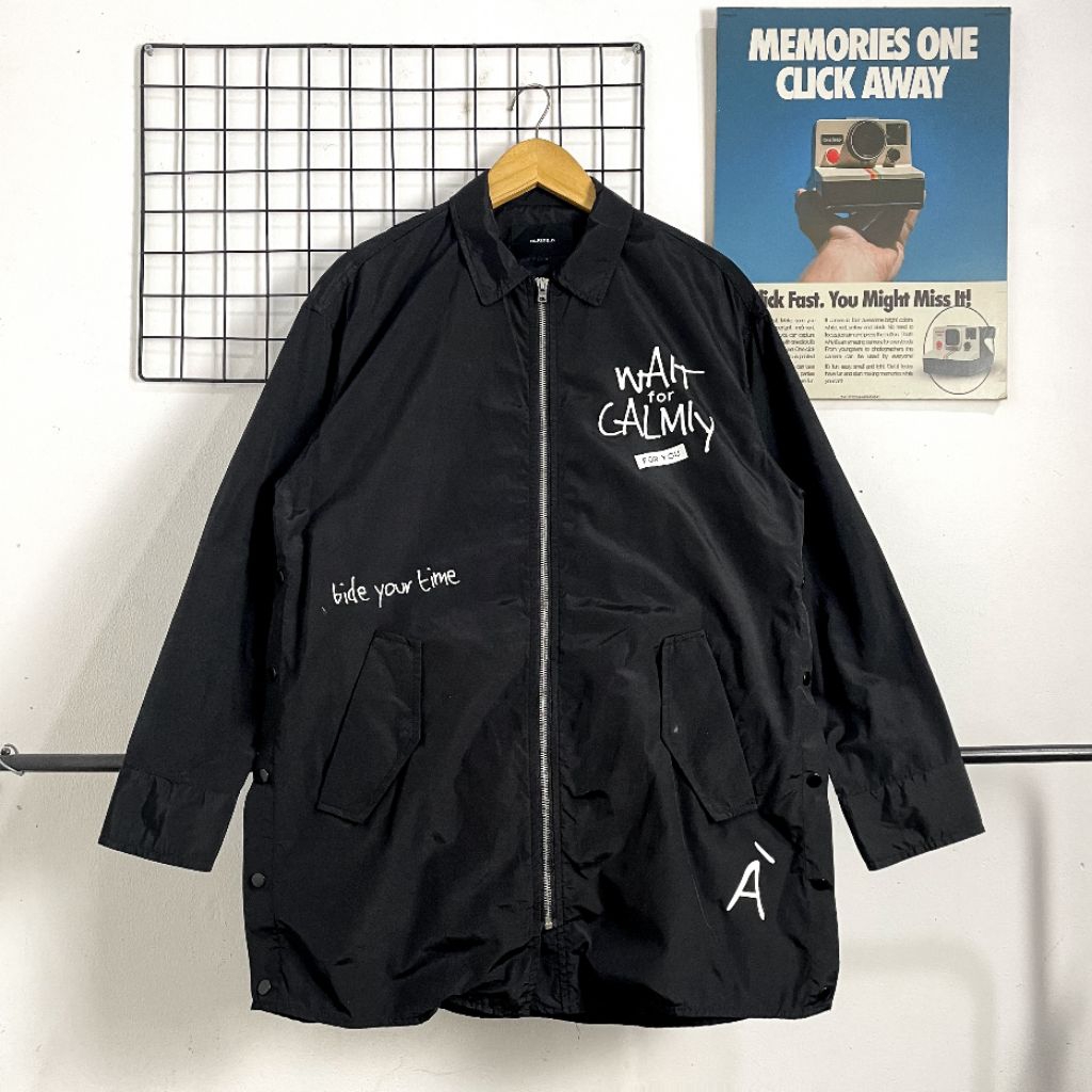 JAKET PARKA CLRIDE.N SECOND ORIGINAL, JAKET PARKA WANITA, JAKET WANITA MOTIF, JAKET CASUAL, JAKET SE