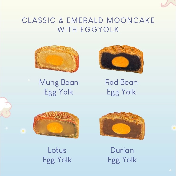 

Additional Eggyolk Telur Asin Mooncake | Parcel Kue Bulan Mid Autumn Hampers Tong Ciu Pia HALAL