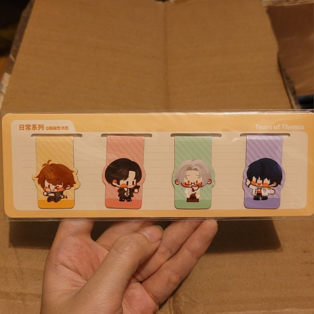 

Saily Series Magnetic Bookmark Official Tears of Themis