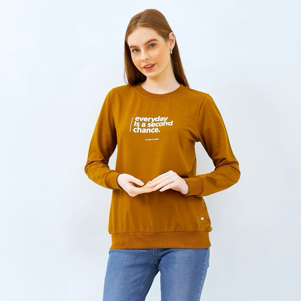 C2 OUTFITTERS Mazuka Brown Sweater Wanita